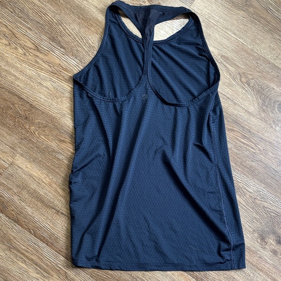 Athleta Navy Racerback Tank - Picture 4 of 4